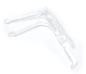 Speculum Vaginal ProAdvantage Graves Latex-Free Plastic Medium Double Blade Duckbill Disposable Without Light Source Capability (10/BG 10BG/CS) by Pro Advantage  ID P250200